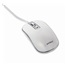 GEMBIRD myš MUS-4B-06-WS, drátová, optická, USB, bílá/stříbrná