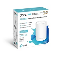 BAZAR - TP-Link Deco X50-DSL WiFi6 Mesh (AX3000,2,4GHz/5GHz,4xGbELAN/WAN,1xDSL Port - použito
