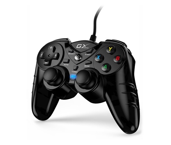 GENIUS gamepad GX Gaming GX-17UV/ drátový/ USB/ vibrační/ pro PC a PS3