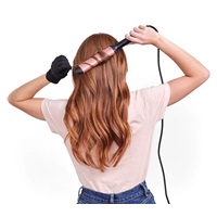 BaByliss C457E kulma na vlasy, 6 úrovní výkonů, černá / růžové zlato