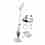Ariete Vapor 4164 10v1 parní mop, 1500 W, regulace páry, otočná hlavice, odnímatelná rukojeť, bílý