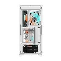GIGABYTE case GB-C301GW, ARGB Hub, průhledná bočnice, Mid tower, 4x ARGB ventilátor, bílá