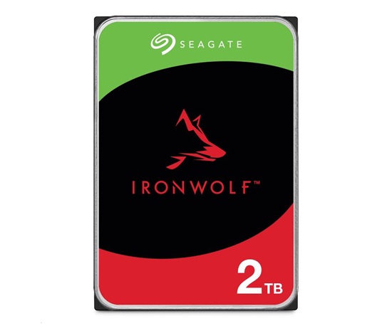 SEAGATE HDD 2TB IRONWOLF (NAS), 3.5", SATAIII, 5400 RPM, Cache 256MB