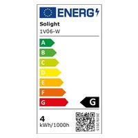 Solight LED venkovní vánoční řetěz, 200 LED, 10m, přívod 5m, 8 funkcí, IP44, studená bílá