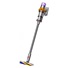 Dyson V15 Detect Absolute 2023, vysavač, 14 cyklonů, 240 AW, filtrace celého přístroje, výdrž až 60 minut, žlutá / šedá