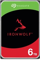 SEAGATE HDD 6TB IRONWOLF (NAS), 3.5", SATAIII, 5400 RPM, Cache 256MB, CMR