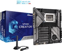 ASRock MB Sc sWRX8 WRX80 Creator R2.0, AMD WRX8, 8xDDR4, 1xVGA, WiFi, eATX