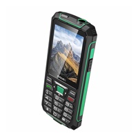 EVOLVEO StrongPhone W4, vodotěsný odolný Dual SIM telefon, černo-zelená