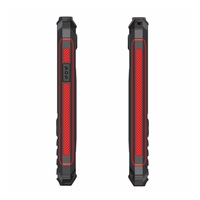 EVOLVEO StrongPhone W4, vodotěsný odolný Dual SIM telefon, černo-červená