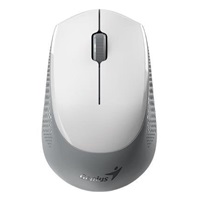 GENIUS myš NX-8000S BT/ duální Bluetooth + 2,4GHz/ 1200 dpi/ bezdrátová/ tichá/ bílošedá