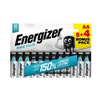 Energizer LR6/12 Max Plus AA 8+4 zdarma