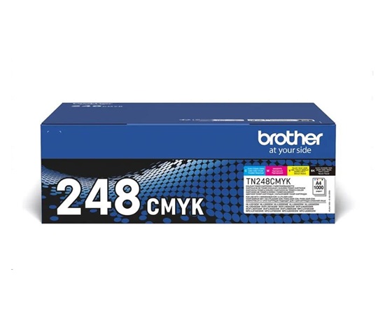 BROTHER Toner TN-248VAL - 1 000 stran - černý a barevné