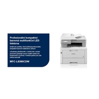 BROTHER multifunkce color LED MFC-L8390CDW - A4 30ppm DUALSKEN 512MB 250listů USB WIFI LAN ADF50 duplex