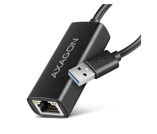 AXAGON ADE-AR, USB-A 3.2 Gen 1 - Gigabit Ethernet sieťová karta, Realtek 8153, auto inštal