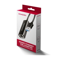 AXAGON ADE-AR, USB-A 3.2 Gen 1 - Gigabit Ethernet sieťová karta, Realtek 8153, auto inštal