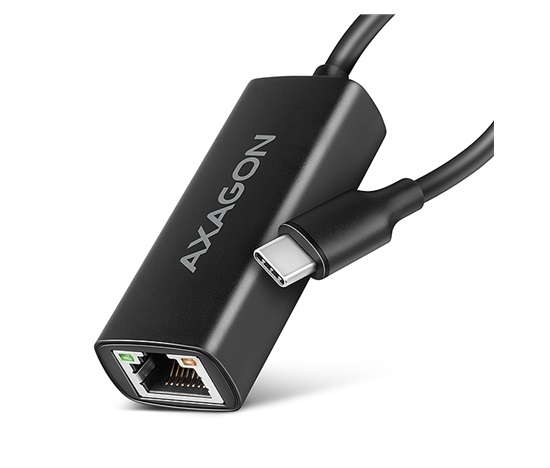 AXAGON ADE-ARC, USB-C 3.2 Gen 1 - Gigabit Ethernet sieťová karta, Realtek 8153, auto inštal