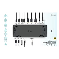 i-tec USB-C Triple Display Docking Station Gen 2, PD 100W