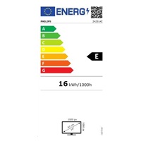 BAZAR - Philips MT IPS LED 23,8" 242S1AE/00 - IPS panel, 1920x1080, D-Sub, DVI-D, HDMI, DP, repro, pivot - Poškozený oba