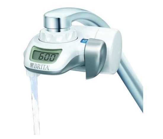 Brita OnTap vodní filtrační systém, kohoutkový filtr, 600 l, měření spotřeby, digitální displej, 3 nastavení