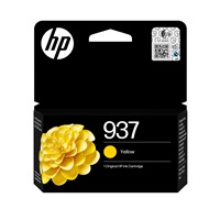 HP 937 Yellow Original Ink Cartridge (800 pages)