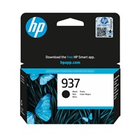 HP 937 Black Original Ink Cartridge (1,250 pages)