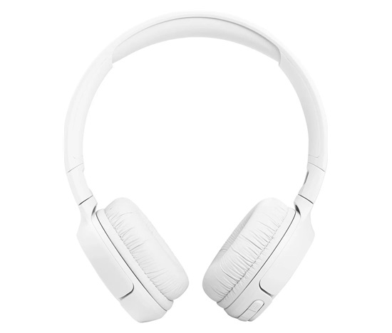 JBL Tune 510BT White sluchátka na uši, bezdrátová, Bluetooth 5.0, 32 ohm, výdrž až 40 hod, rychlé nabíjení, bílá