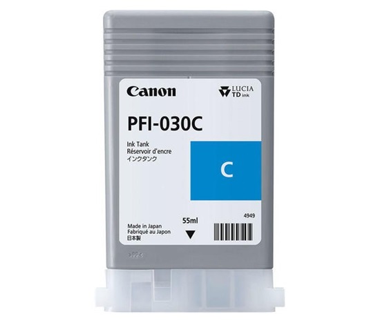 Canon CARTRIDGE PFI-030 C azurová pro imagePROGRAF TM-240 a TM-340