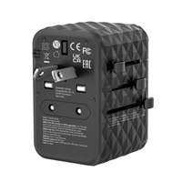 VERBATIM Univerzální cestovní adaptér nabíječka UTA-05 GaN III, 65W