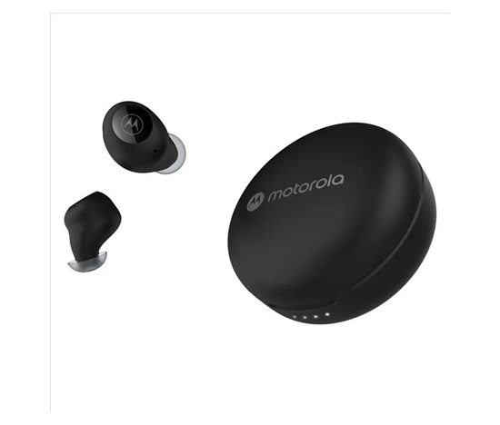 Motorola Bluetooth slúchadlá MOTO BUDS 250, štuple, Qi, čierne
