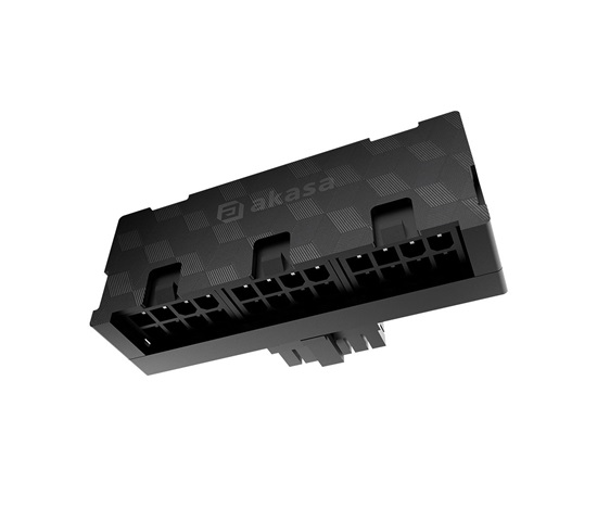 AKASA adaptér G-Nexus P24, 16-pin na 3x 8-pin, 12VHPWR Adaptér, 90°