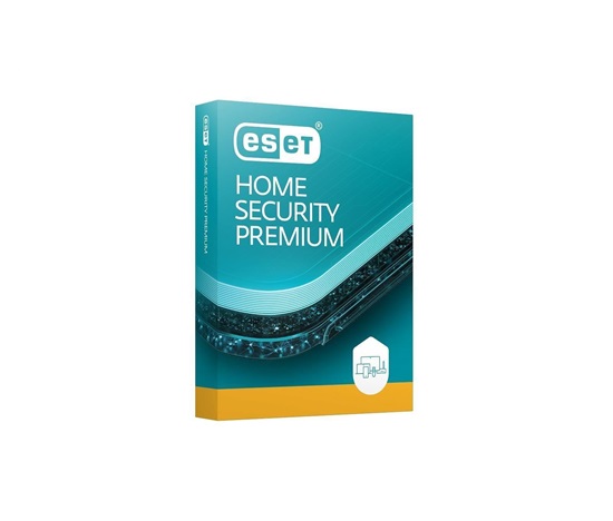ESET HOME SECURITY Premium pre   4 zariadenia, krabicová licencia na 1 rok
