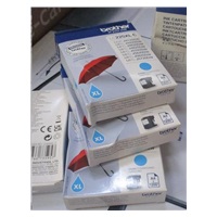 BROTHER INK LC-225XLC azúrový atrament (až 1200 strán A4 podľa normy ISO 24711)