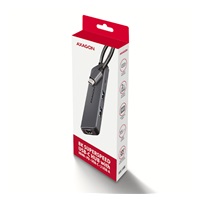 AXAGON HMC-5H8K, USB 5Gbps hub, 2x USB-A, USB-C, HDMI 8k/30Hz, PD 100W, kábel USB-C 15cm