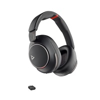 Poly bezdrátová náhlavní souprava Voyager Surround 85, BT700 USB-C adaptér, USB-C/A adaptér, stereo, nabíjecí stojánek