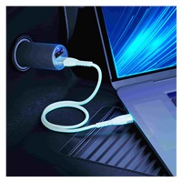 3mk nabíječka do auta - Hyper Car Charger 100W, 1x USB + 1x USB-C (PD)