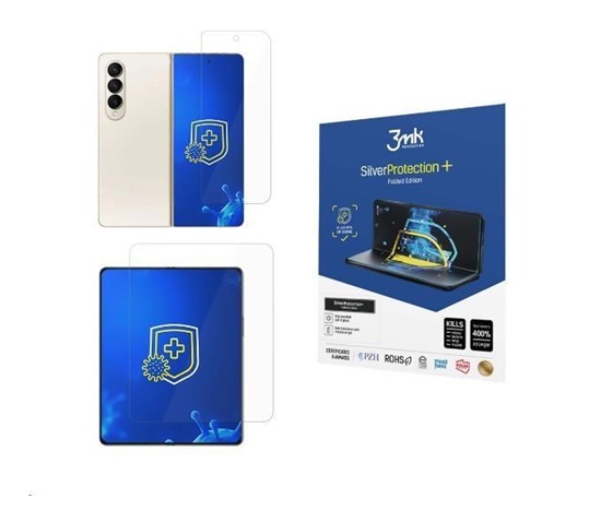 3mk SilverProtection+ Folded Edition pro Samsung Galaxy Z Flip5 (vnější + vnitřní LCD)