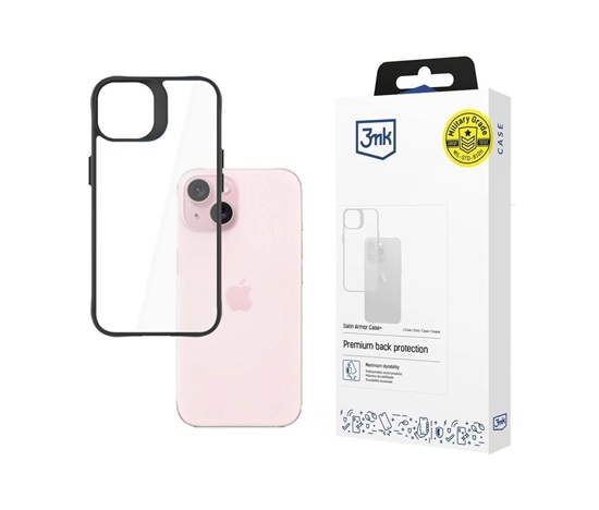3mk Satin Armor Case+ pro Apple iPhone 15 Plus