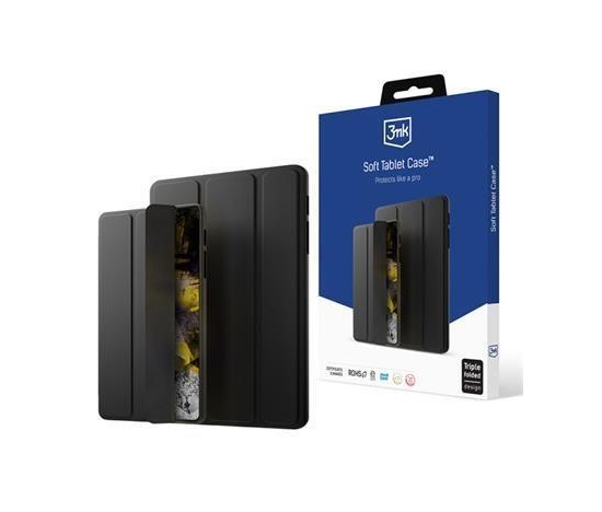 3mk pouzdro Soft Tablet Case pro Apple iPad 10.gen. 10,9" 2022, černá