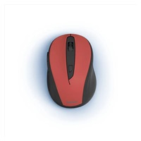 Hama bezdrôtová optická myš MW-400 V2, ergonomická, červená/čierna