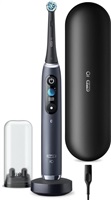 Oral-B iO Series 9 Black Onyx elektrický zubní kartáček, magnetický, senzor tlaku, 7 režimů, OLED displej, AI, černý