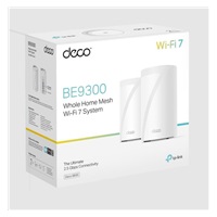 TP-Link Deco BE65(2-pack) WiFi7 Mesh(BE9300,2,4GHz/5GHz/6GHz,4x2,5GbELAN/WAN, 1xUSB3.0)