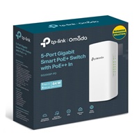 TP-Link OMADA switch SG2005P-PD (1xPoE++in, 4xPoE+out, 64W, fanless)
