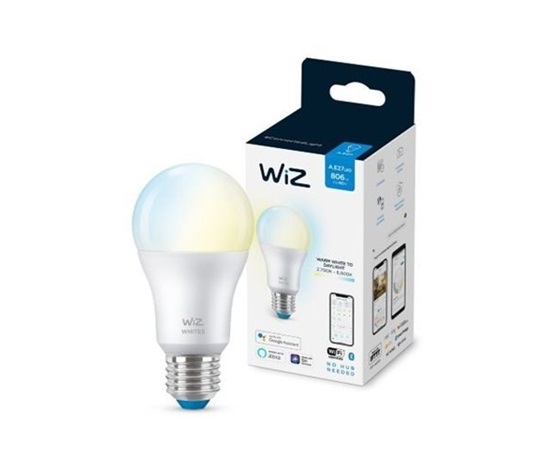 PHILIPS WiZ Tunable White 60W E27 A60 - stmívatelná, nastavitelná teplota barev