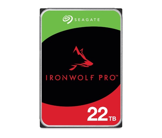 SEAGATE HDD 22TB IRONWOLF PRO (NAS), 3.5", SATAIII, 7200 RPM, Cache 512MB