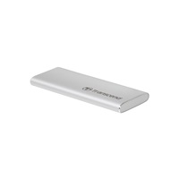 TRANSCEND Externí SSD ESD260C 250GB, USB 3.1 GEN 2, Typ-C, stříbrná