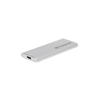 TRANSCEND Externí SSD ESD260C 1TB, USB 3.1 GEN 2, Typ-C, stříbrná