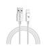 RhinoTech kabel s nylonovým opletem USB-A na Lightning 2,4A 2M bílá