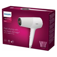 Philips Series 5000 BHD500/00 fén na vlasy, 2300 W, 2 rychlosti, 3 teploty, bílý