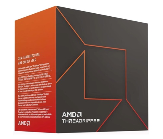 CPU AMD Ryzen Threadripper 7960X (24C/48T, Až 5.3GHz, 152MB Cache, 350W, sTR5) Box