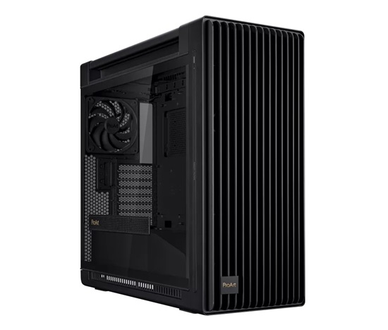 ASUS case PROART PA602 TG ARGB BLACK, Mid Tower, průhledná bočnice, černá